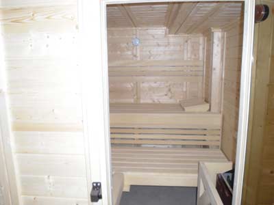 Sauna-Foto der Familie Pürner
