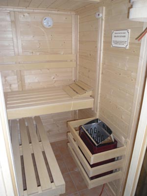 Sauna-Foto der Familie Rauscher
