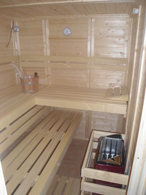 Sauna-Foto der Familie Reitberger