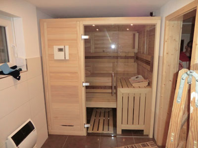 Sauna-Foto der Familie Hoffmann
