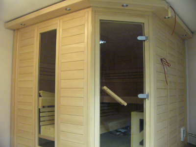 Sauna-Foto der Familie Samrowski