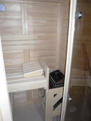 Sauna-Foto der Familie Sander