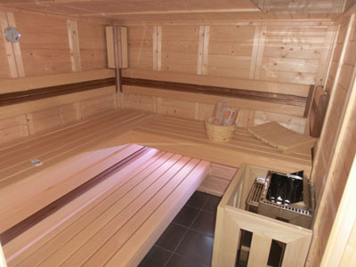 Sauna-Foto der Familie Lucht