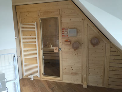 Sauna-Foto der Familie Jger