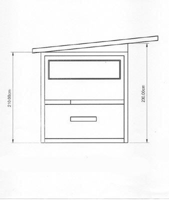 Sauna-Grundriss der Familie Schfer