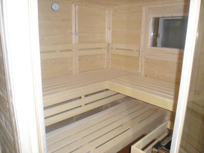 Sauna-Foto der Familie Schmidt