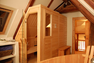 Sauna-Foto der Familie Scholz