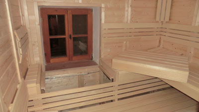 Sauna-Foto der Familie Stolz