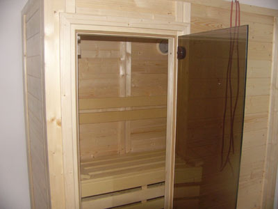 Sauna-Foto der Familie Threm