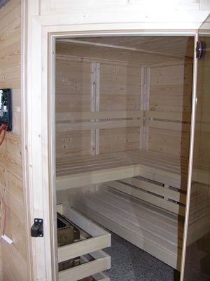Sauna-Foto der Familie Tolle