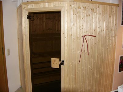 Sauna-Foto der Familie Uhlemann