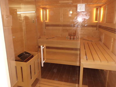 Sauna-Foto der Familie Voß
