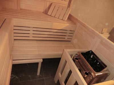 Sauna-Foto der Familie Wagner