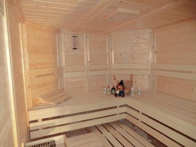 Sauna-Foto der Familie Wohlgemuth