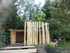 Blockhaus-Sauna-Foto der Familie Wolf