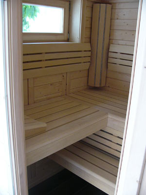 Sauna-Foto der Familie Wüst