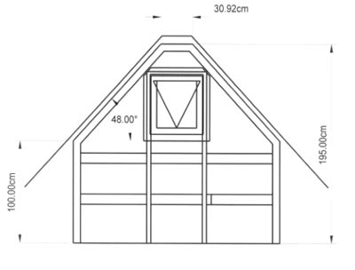 Sauna-Grundriss der Familie Zandtner