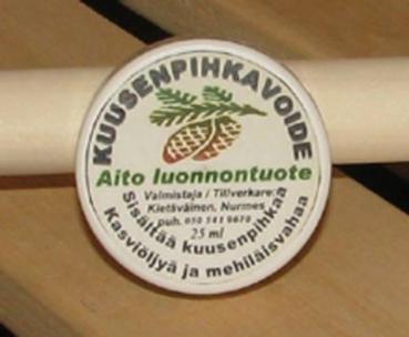 Original finnische Tannenbaumharz-Salbe - 25 ml Dose